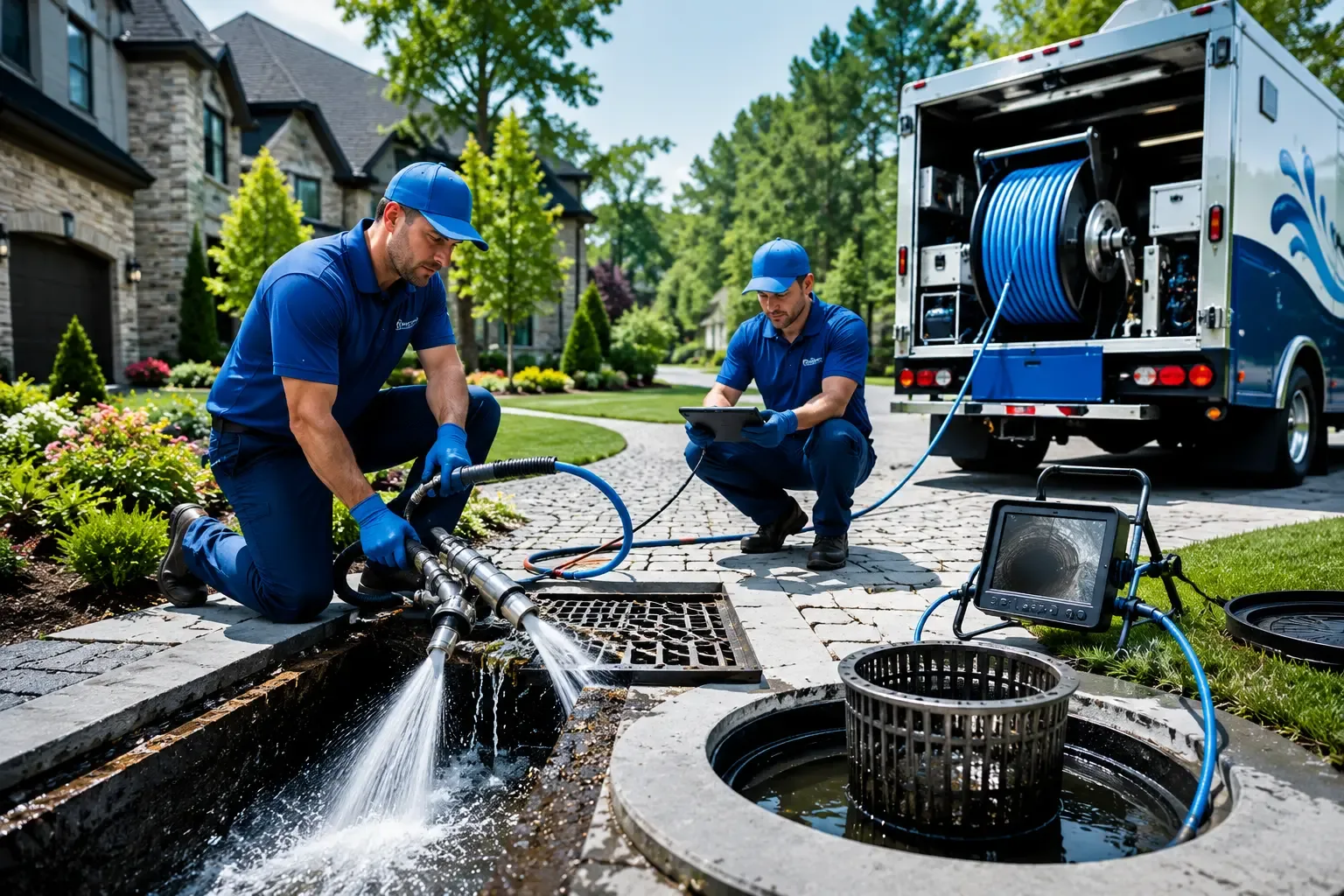 Local outdoor drain cleaning professionals in Middle Island, NY