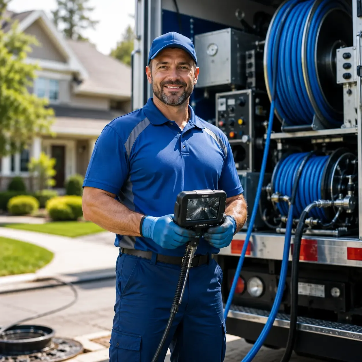 Local outdoor drain cleaning specialists in Middle Island, NY